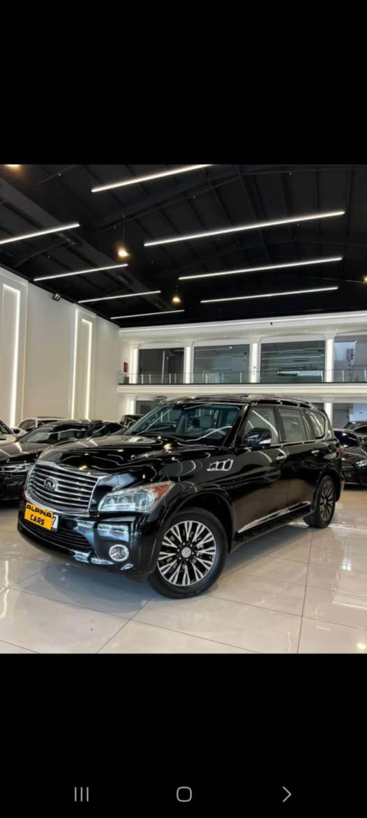 Infinity qx 56
مۆدیل ٢٠١٢
دەرەجە یەک فول فول قەپات 
مواسەفات خەلیجی 
بێ بۆیاخ 
سەیارەیەکی پاک و جوانە گێر مەکینە و کارەبایەتی هەمو گیانی بەشەرت 
نرخی ١٨٨ وەرەقەیە و مامەڵەیەکی کەمی تێدایە 
گۆرینەوەش دەکوم بە شتێک بە دڵم بێ 
ناونیشان هەولێر 
ژم***********
واتساپ أربيل, العراق
