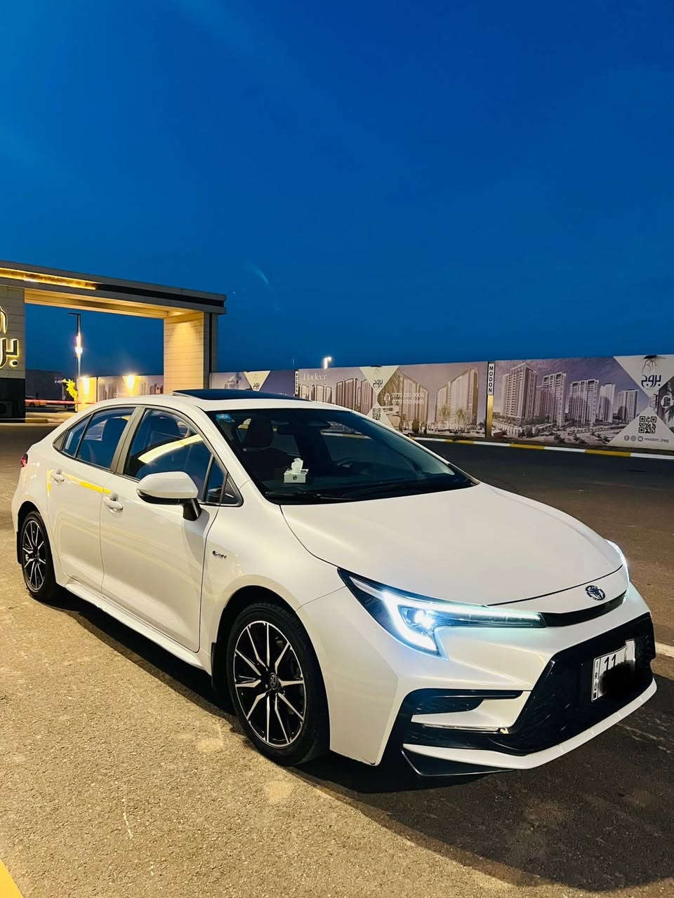 السلام عليكم اخوان للبيع كورلا تجميع الصين موديل 2024 الشكل الامريكي الS اعلى مواصفات بالكورلا  الون ماله صدفي السياره بدون ضربه وصبغ  والسونار موجود مالته رقم بغداد بأسمي ماشيه 29 الف.  السياره جاهزه. السعر 163 ورقه وبيه مجال لشراي مكان سياره بغداد المنصور
***********
