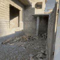 حي الملايين الاولى • بيت هيكل عظم • ٢٠٠م ١٠×٢٠