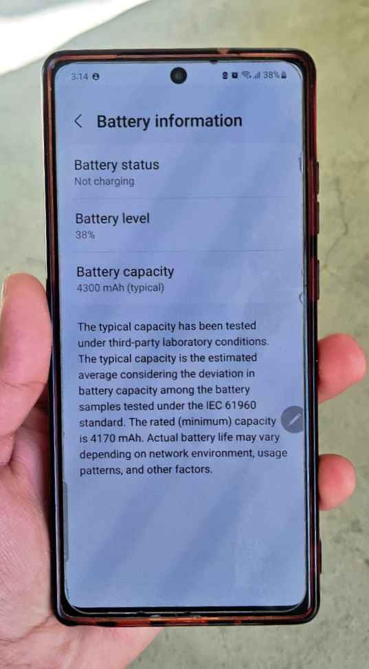 سلام علیکم
جهاز للبيع 

سامسونج نوت ٢٠ 5G

 نسخه :  امريكي 
  لون   : بالصورة
 حجم  :  ٨ - ١٢٨
نظافة  : ٩٥
بطارية : ٩٥

ملحقات :- كفر شاف مستعمل
               القلم غير متوفر 

مكاني : نجف ....
توصيل متوفر ...

سعر :-- " ٣٠٠ " قفل 
لا يدخل غير شراي
ولا احد يكسر السعر 
جزاك الله النجف, العراق


**إذا كنت صاحب هذا الإعلان وتريد حذفه لأي سبب، رجاءا أرسل رسالة إلى الدعم الفني**