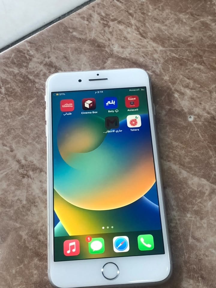 8 بلس للبيع وضع شركة مبدل بس ضهر
ذاكرة 64 بطارية 78 جهاز نضيف مابي خلل بلادي
*********** موصل سعر خاص او واتساب
