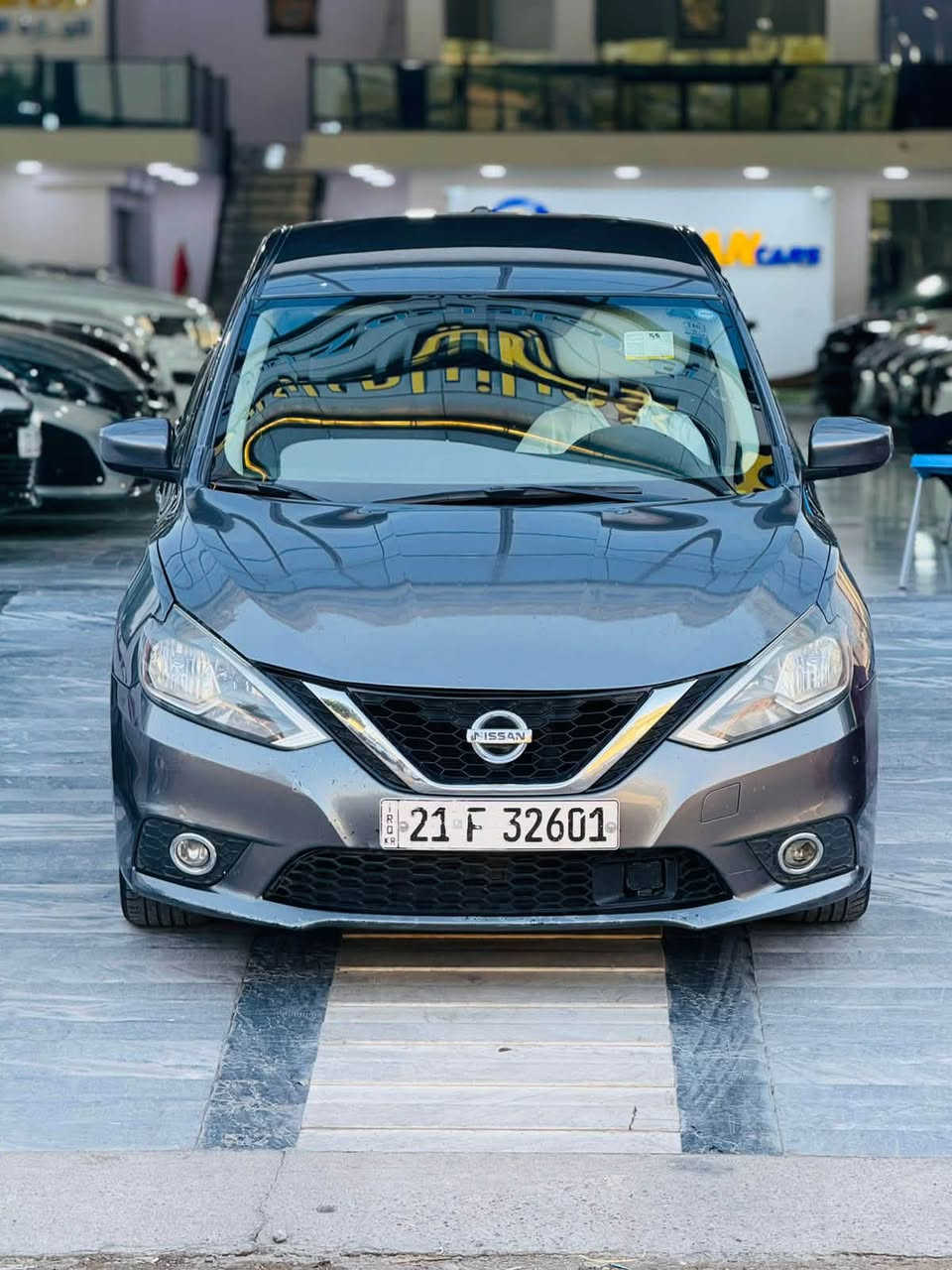 سلام عليكم
نيسان سينترا 
موديل  2019 
مواصفات    SV
جاملغ صبغ ويه خشم البونيد  بدون دواخل 
السعر 109 $
عنوان  ديالى خانقين 
للاستفسار   ***********
