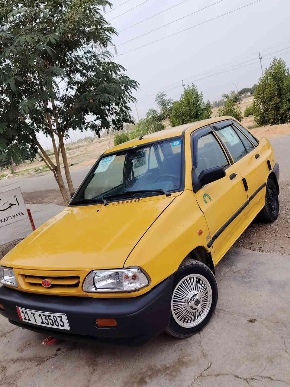 سايبا للبيع مديل 11
السعر 35 بي مجال قليل
سنويه جديد 
رقم جديد 
صدر جديد 
محرك وكير نضيف
شرط تحويل 
مكان خانقين ***********
