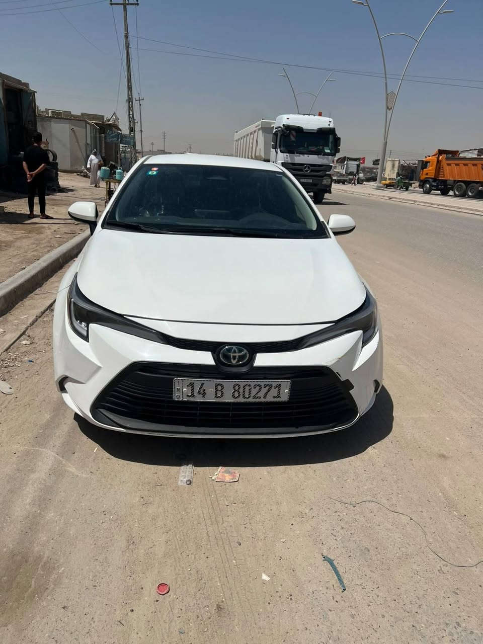 السلام عليكم كورلا هايبرد (2025) وارد امريكي صور الحادث بالمنشور  فقط صبغ بدون تبديل  ايرباك ضارب  رقم بصرة باسمي ما بيها لا شاصي ولا لغد 

محرك ١٨٠٠ 
ماشية 14 الف كيلو .
بصمة تشغيل 
دخول ذكي 
اوتو هولد 
سايد بريك كهرباء 
تحديد مسار 
قيادة ذاتية 
مكاني البصرة زبير 
السعر (160)وبيها مجال
***********
