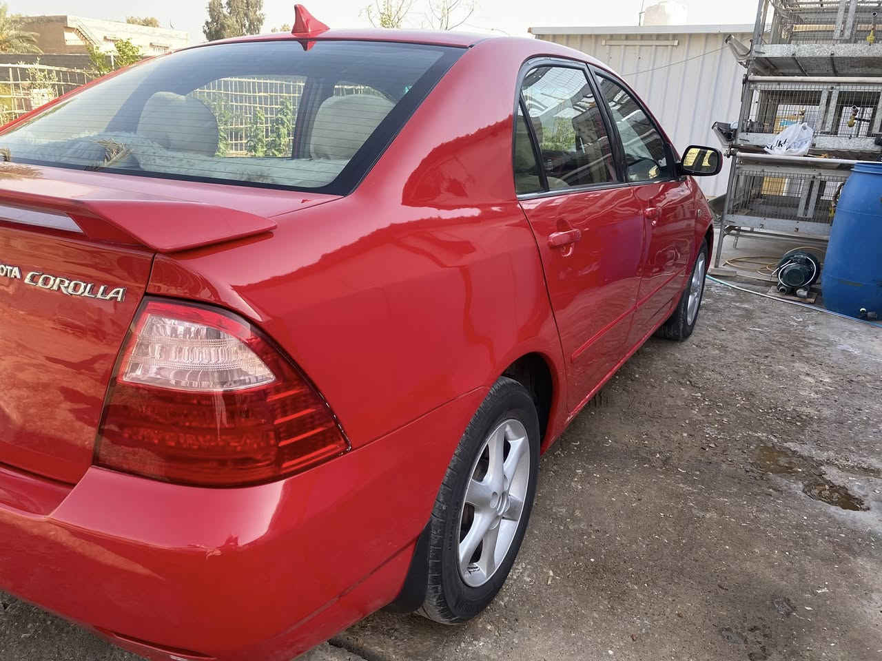 كورلا 2006
محرك 1800 
مصبوغة عام اثر جراد السيارة مابيهة اي نقص لايت زنون عالي ناصي سنوية لغاية 2026/6 السيارة بأسمي شرط التحويل لان عندي سفر راس الشهر
السعر 84
العنوان بغداد حي اور
***********
