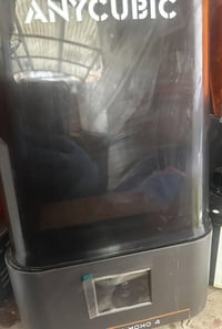 للبيع Anycubic Photon Mono 4 بعدها جديدة طبعت بيها ٣ مرات فقط  واتس 07...