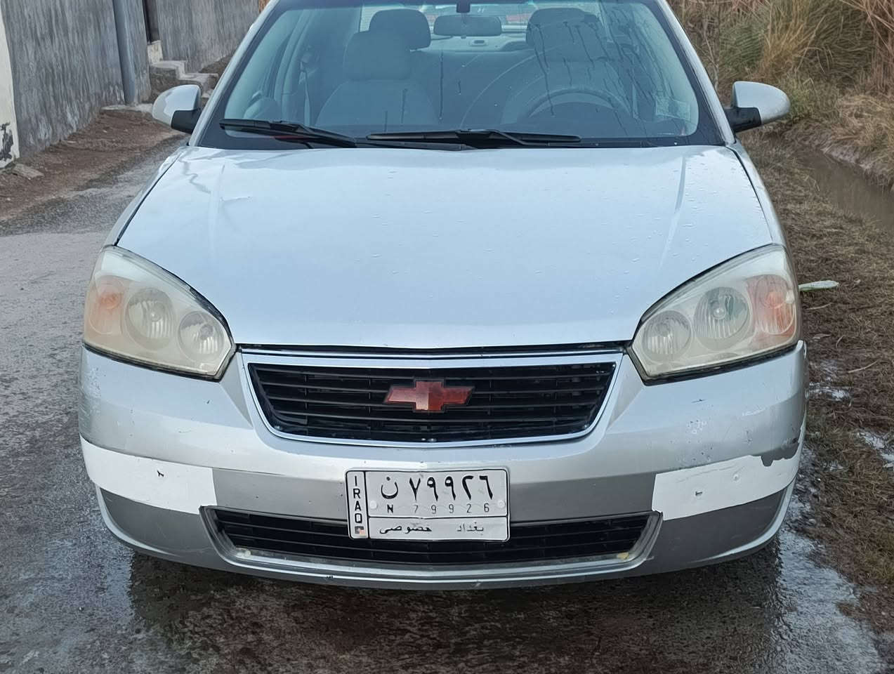 سلام عليكم
ماليبو/2008
سعرهه (55)ورقه💵وبيها مجال 
راقم بغداد مشروع وطني سنويه 2027
سياره مصبوغه عام 
كير مكينه/ اخير من الله 
مكان سياره ديالى بلدروز 
***********
