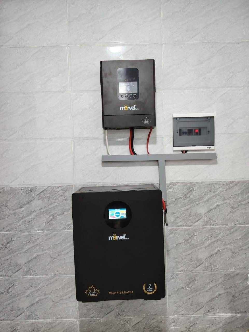 ⚡ شركة النور الهندسية للطاقة الشمسية ⚡
🔆 حلول متكاملة للطاقة الشمسية بأعلى جودة وأحدث التقنيات 🔆
📌 نوفر لكم أحدث منظومات Marvel Tech الأصلية:
🔷 انفيرتر Marvel Tech
AXPERT VM III
✅ استطاعة كهربائية: 6KW
✅ استطاعة شمسية: 6KW
✅ شاحن كهربائي: 100Ah
✅ شاحن شمسي: 120Ah
✅ مدى دخل الألواح: 60 ~ 450 VDC
✅ كفالة رسمية: 18 شهر
🔷 بطارية ليثيوم Marvel Tech
ML314-51.2-W01
🔋 سعة عالية: 314Ah
🔋 عمر افتراضي طويل: 8000 دورة شحن
🔋 تيار شحن وتفريغ حتى 200A
🔋 خلايا جديدة Grade A
🔋 BMS متوافق مع أغلب الانفيرترات
🔋 ربط تفرعي حتى 16 بطارية
🔋 شاشة لمس ملونة + بلوتوث
🔋 حماية ماء وغبار IP65
🔋 وزن: 130 كغم
🔋 كفالة رسمية: 7 سنوات
💡 لماذا شركة النور؟
✔ خبرة هندسية
✔ معدات أصلية
✔ تركيب احترافي
✔ دعم فني واستشارة قبل وبعد البيع
📍 الموقع:
كركوك – قضاء الحويجة – قرب الدفاع المدني
👷‍♂ المهندس: علي حسين
📞 رقم الهاتف /

***********

***********
