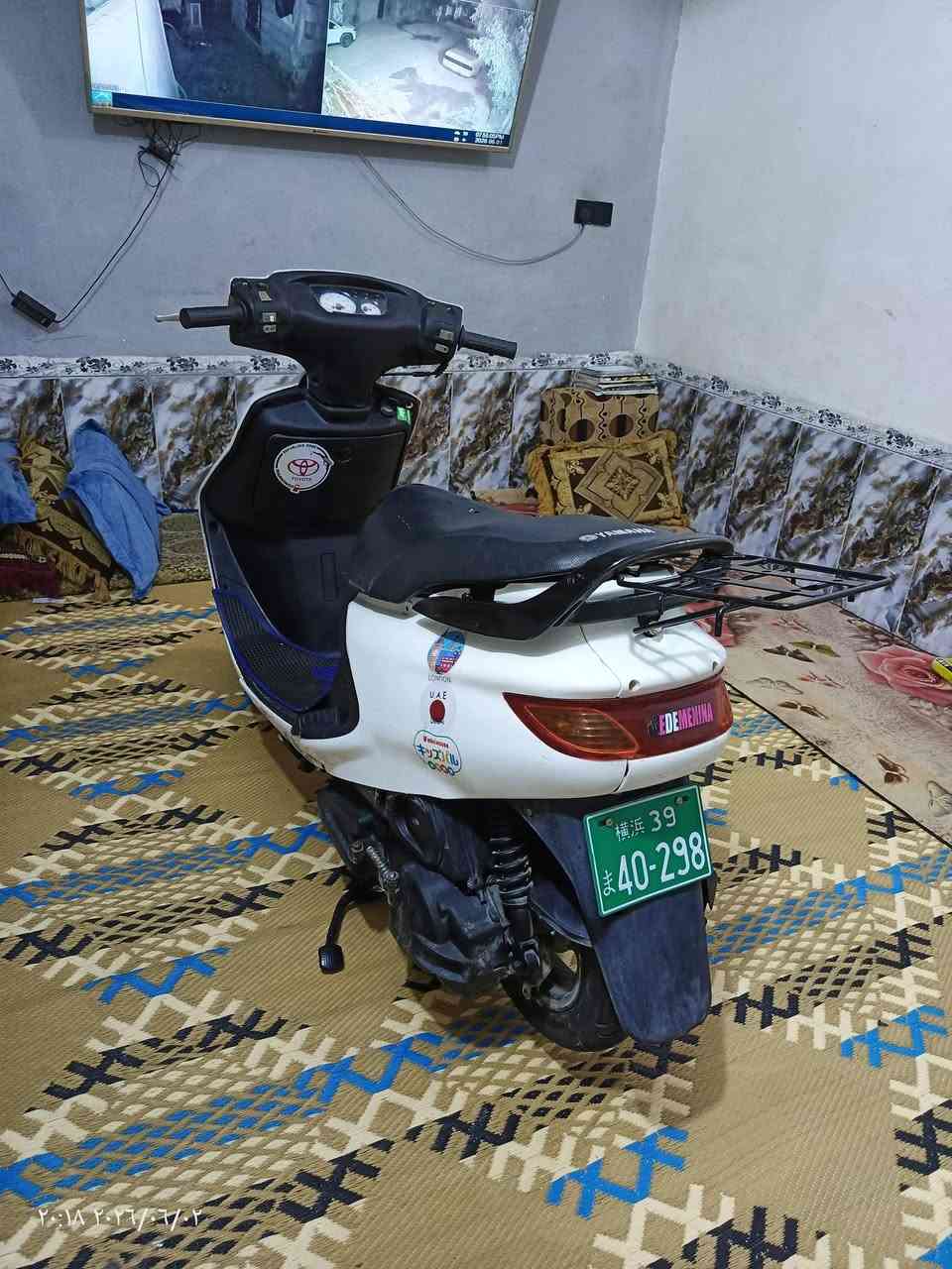 السلام عليكم دراجه نظيفه كلش سلف كهربائيات كل شغال شلعه قويه العنوان النجف السعر 450وبيه مجال ***********
