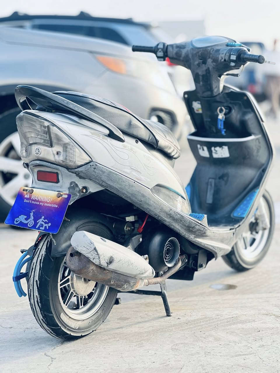 للبيع
دراجه جديده جيس نضافه 99‎%‎ 
بلاديه 49 ما مفتوحه كفاله من البجم لتاير 
ماصار هواي من طلعت من الرمبه 
***********
