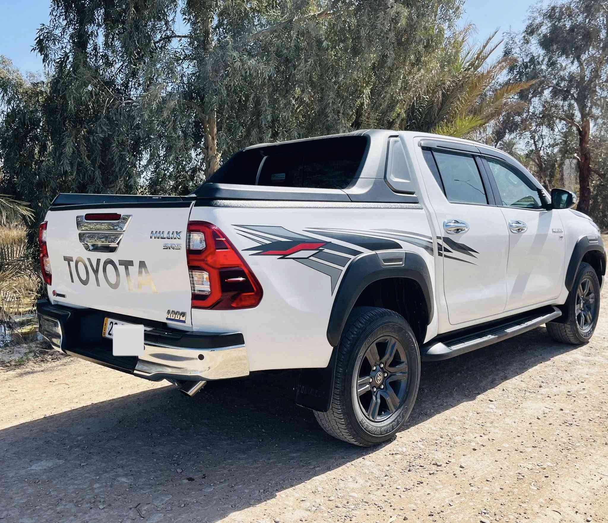 سلام عليكم
بيكم هايلكس TRDموديل 2022
رقم اربيل الجديد تحويل مباشر 
مواصفات //
بصمه ابواب
شاحن لاسلكي 
كشنات تدفئه تبريد
قطعتين تبريد 
اشاير بلمري 
تحمكمات مري
اشاره ترحيب 
بنيد جكات 
حساسات اماميه وخلفيه 
وباقي المواصفات المعروفه بساز باب اول 

ملاحظه //السياره بيهه شبرين رش اثر شخط فقط والباقي مكفول من الصبغ والتبديل السياره ع وضع الشركه 

السعررر 325 وبيها مجال شي بسيط 

رقم تلفون *********** 

مكان سياره ديالى
