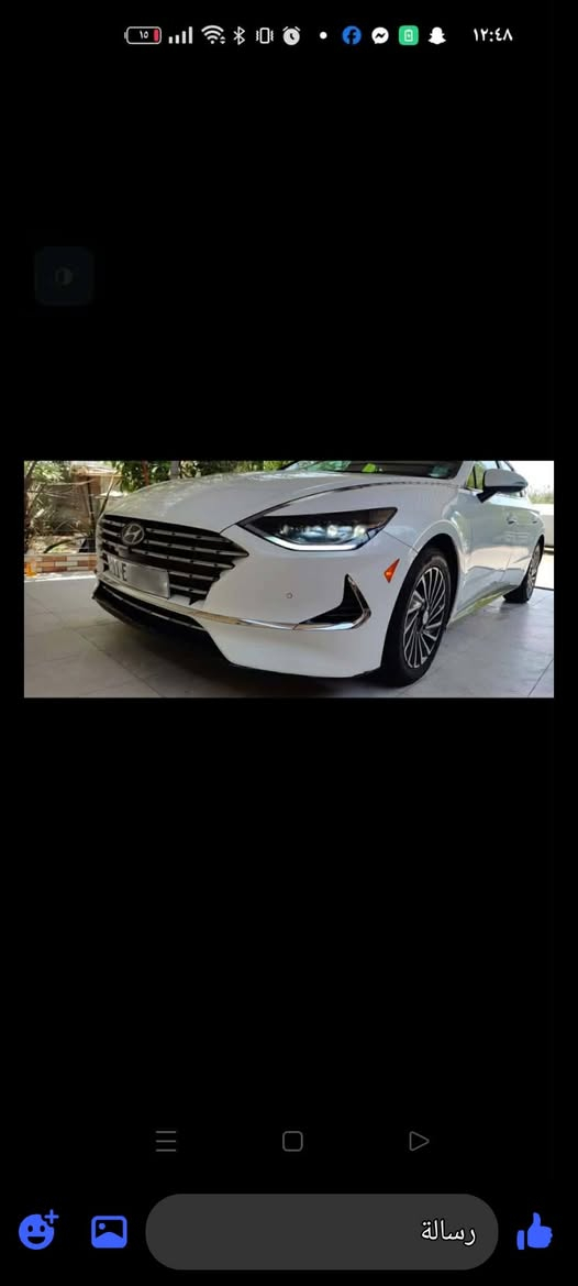 السلام عليكم...
للبيع سوناتا هايبرد  
الموديل 2021
فول مواصفات 
بصمة تشغيل وابواب وصندوق
هاندبريك بصمة
انارة ترحيب
تحديد مسار
اربع وضعيات قيادة
اوتو هولد
رادارات امامي وجانبي وخلفي 
حساسات امامي وخلفي
قيادة ذاتية
مقاعد تدفئة وتبريد 
ستيرن تدفئة 
مقاعد كهرباء مع خزن 
سستم صوت Bose
اشارة بالمري
شفتات بالستيرن 
شاحن لاسلكي 
رقم.مميز
انارة دشبول متغيرة الالوان
السيارة
 حادثها موضح بالصور 
ماشية82الف   
كامرات محيطيه 360
سقف خلايه
تغليف ارضيه جلد
تغليف داخل بل كامل لايلون

مكان سياره كوفه مراوس حسب القناعه***********
