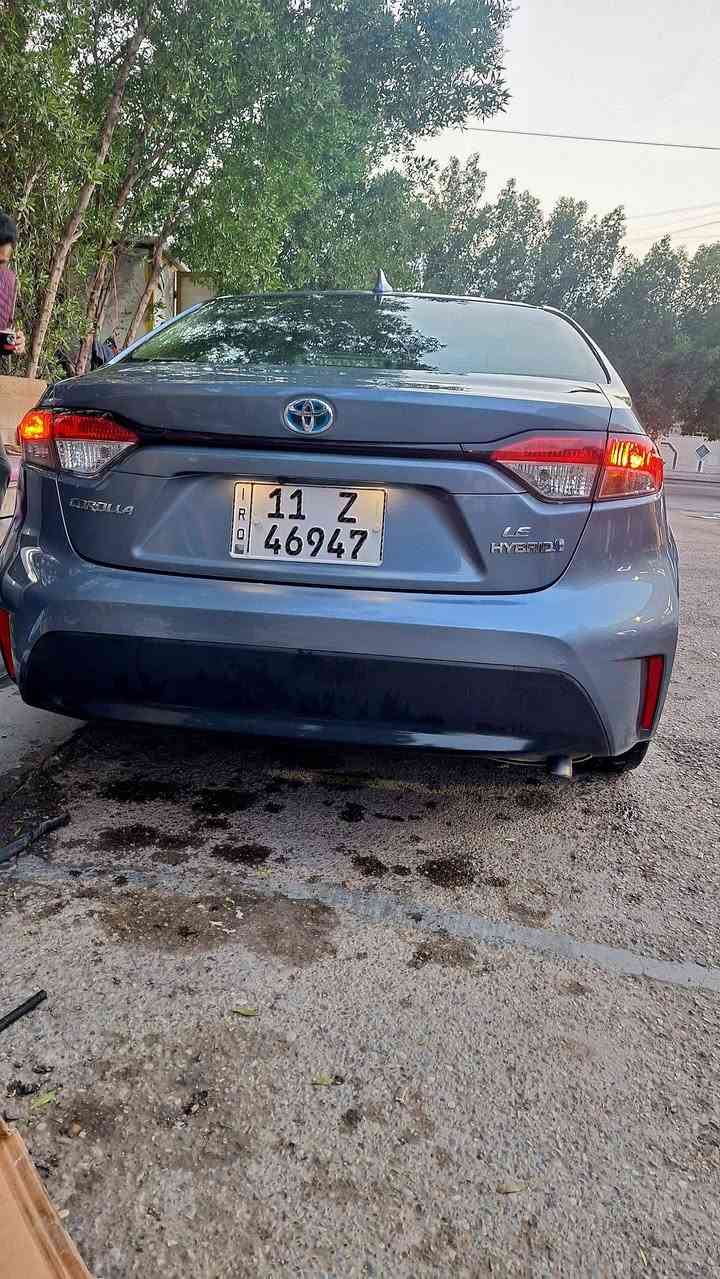 السلام عليكم
تويوتا كورلا  LE ياباني اصلي بانزين + كهرباء هايبرد
وارد امريكي موديل  
2023 لون بحري 
محرك 1800
لدات اماميه لايت زينون بلادي 
مكاني بغداد ***********
السعر160$
