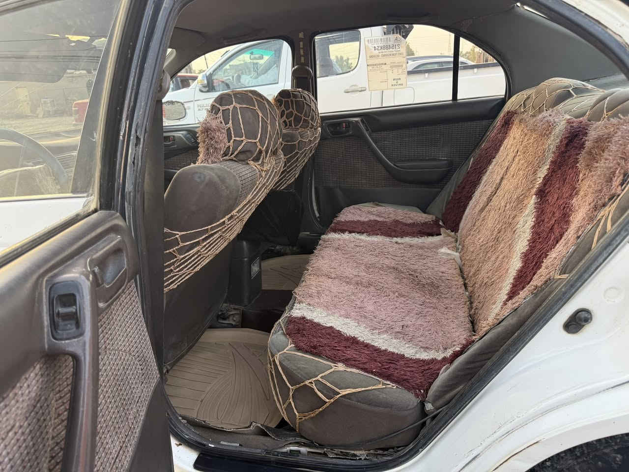 سلام عليكم بسبب الوعود الكاذبه كرونه موديل 1995 مسجل فحص السياره نضيفه مو تعبانه الاستفسار رقمي ***********
