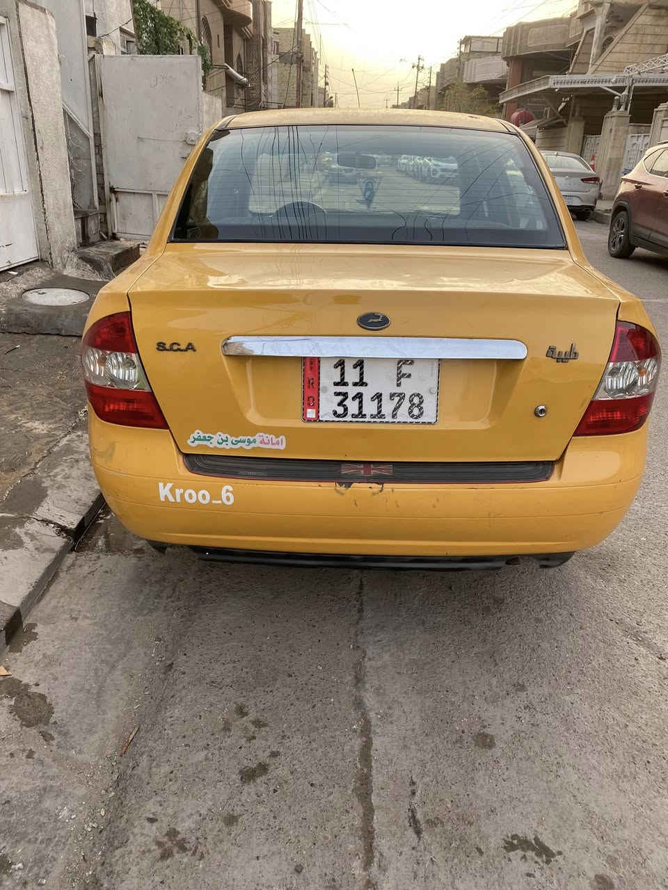 سلام عليكم طيبه 2016 سياره خير من الله مال شغل تبريد كهربايات كله شغاله ضربته واضحه بل صوره عله حطته سعر 42 مكاني بغداد الشعب الستفسار عله هاذ رقم ***********
