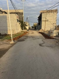 قطعه ارض البيع مساحه 150 متر  وجه 7.5 نزال 20 دور القضاه مستعجل ع بيع ...