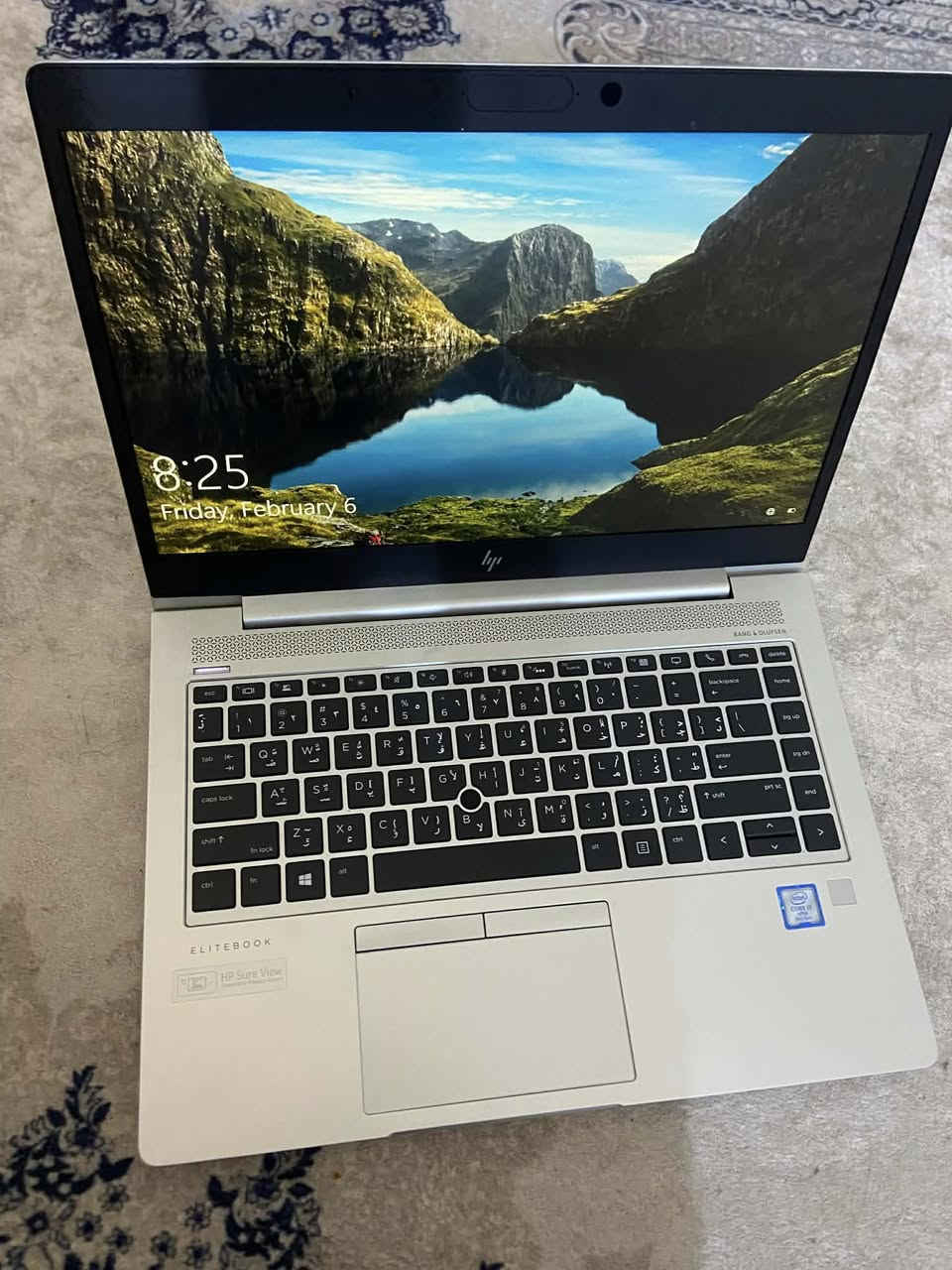 للبيع لابتوب hp نضافه 90‎%‎ كامل ملحقات
السعر 240 الف يوجد توصيل *********** واتساب
