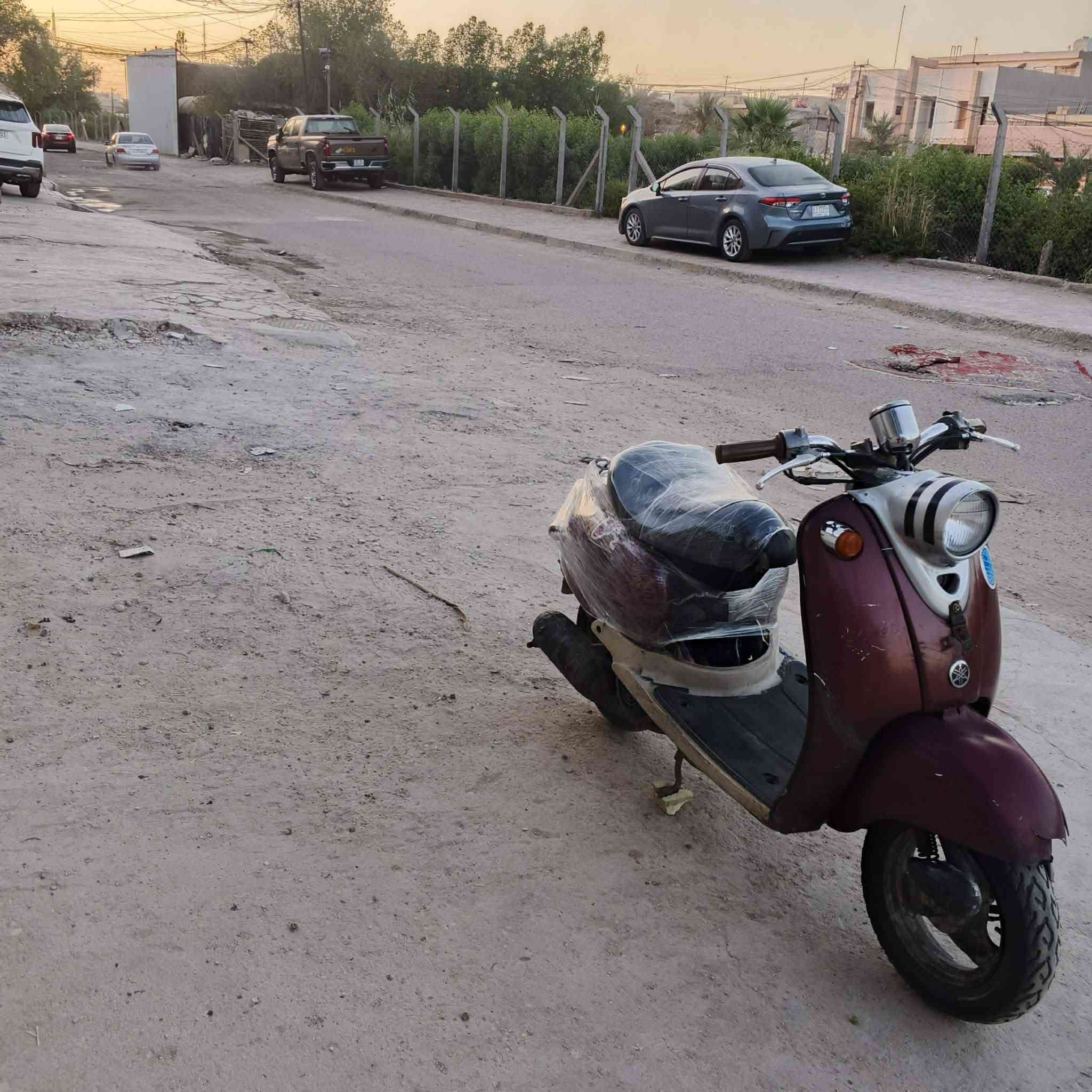 متاح دراجه كلاسك دراجه نضيفه وحلوه سرعه 60 دراجه خير من الله مكينه ما مفتوحه شغاله هندر ما نقصهه شي فقط ملاحضات عداد شغال ضوء عالي ناصي خطين الدراجه فحل مكاني بغداد حي اور رايدهه 200 وبيهه مجال قليل رقمي للتواصل *********** بي فقط واتساب
