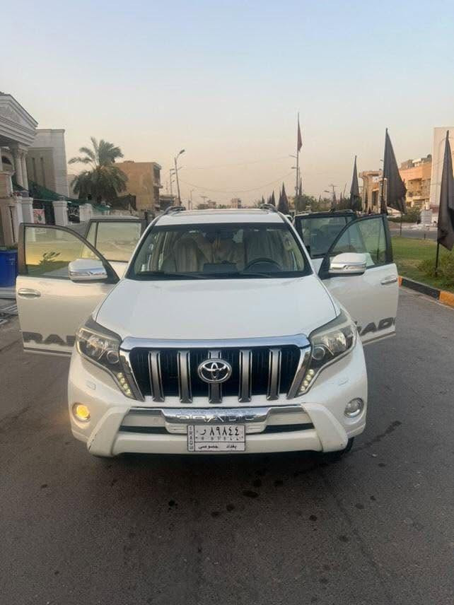 السلام عليكم برادو 2014 vx السياره ضررهه بس جاملغ خلفي السياره فول ثلاجه وفتحه وانار داخليه واناره خارجيه وماشيهه198 حقيقي الاستفسار ع هاذه الرقم:***********
