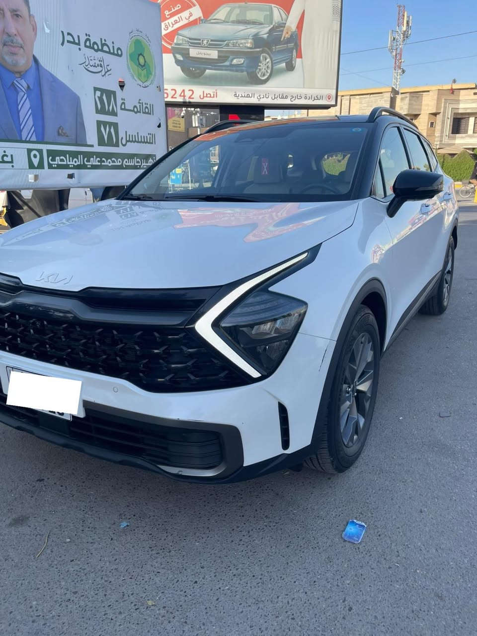 السلام عليكم كيا سبورتج 2022 هايبرد VIP 
خليجي وارد صيني ماشية 20000 km
نضيفة كلش مكفوله من البارد والصبغ 
رقم بغداد باسمي تحويل ثاني يوم 
المواصفات 
بصمة
دخول ذكي 
 كير ماوس 
حساس امامي 
حساسخلفي 
رادار جانبي 
بانوراما 
اريل نفكيشن
4 كامرات 
كامره خلفيه دوارة
شاسة متصل 
فول تحكم استيرن 
تحديد مسار 
جنطة كهرباء 
تو كلر لونين 
اطارات رنك فلات 
مري شفط
كشنات كهرباء 
انارة داخلي 
كشنات خزن 
كشنات جلد 
كشنات تدفئة تبريد 
كشنات خلفي تدفئة
تحديد مسار
نضام سفتي
ثلاث انضمة قيادة
حساس ستيرن 
بلوتوث+حاكية
نضام سماعات هارمن
ويل كب 18
نقاط عمياء
فحص انظمة السيارة
حساس اطارات
شفتات استيرن
 نزول منحدرات
شاحن واير ليس 
مدخل USB
تبريد لمس 
مناخ منفصل 
السيارة بيه بعد مواصفات هواي 
العنوان بغداد 
الاستفسار ***********
