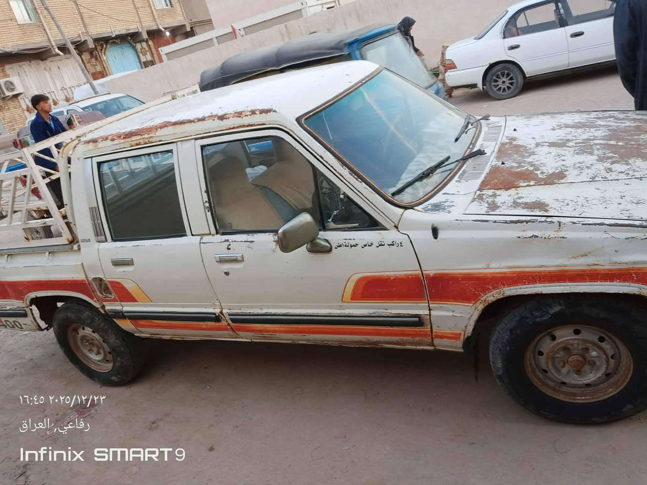 سلام عليكم سياره للبيع بيكم مديل 88 رقم بغداد اصفر 
*********** سعر 43

