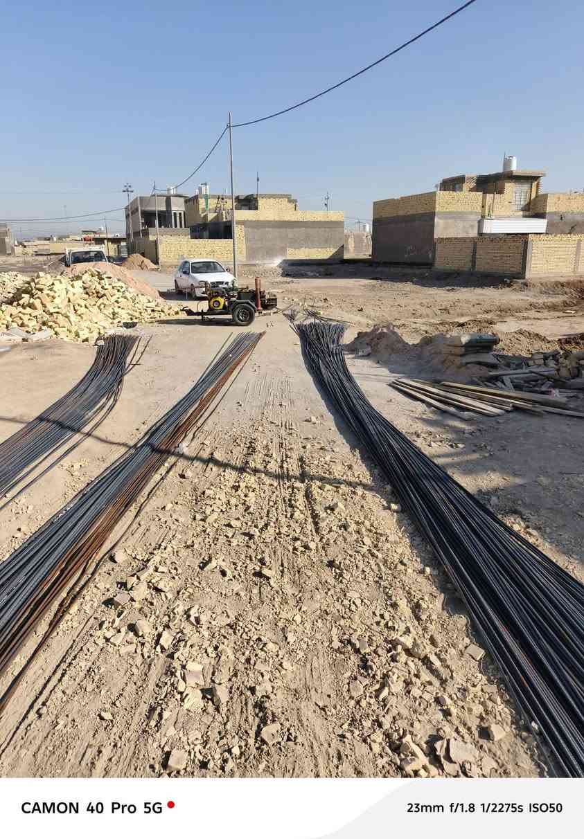 بناء بيوت وتسليم مفتاح  بل لاقساط والنقد
ترميم البيت وتسليم مفتاح بل الاقساط والنقد 
ملاحظه في حاله البناء في القسط يدفع نصف المبلغ مقدما والباقي كل شهر 500الف دينار وحسب المواصفات المطلوبه 
 اما في حاله النقد يكون العمل ودفع اجور البناء على شكل ثلاث دفعات وحسب نسبه الانجاز.. 
للتواصل الاتصال 
***********
*********** ابو نمر الجبوري 😍
