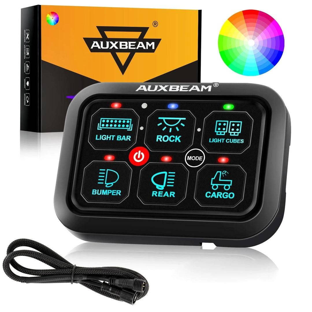 هذا المنتج هو عبارة عن لوحة مفاتيح (Switch Panel) للتحكم في ملحقات السيارة الإضافية، من إنتاج شركة أوكس بيم (Auxbeam).
#مزاد_يم_أعلى_سعر_ابيع

©تتضمن اللوحة خيارات تحكم متنوعة تشمل وضع التشغيل المستمر (Toggle) والوضع اللحظي (Momentary).

© تتميز بتصميم مخصص للسيارات المعدلة لسهولة إدارة الإضاءة والأجهزة الكهربائية.

©تحتوي العبوة على نموذج RA60 وفقاً للملصق الظاهر عليها.

#جديد لوك بالجيس غير مستخدم.
#توجد خدمة توصيل للمحافظات كافة.


**إذا كنت صاحب هذا الإعلان وتريد حذفه لأي سبب، رجاءا أرسل رسالة إلى الدعم الفني**