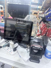 كاشير مع ملحقاته نضام اسواق كامل 07726438344