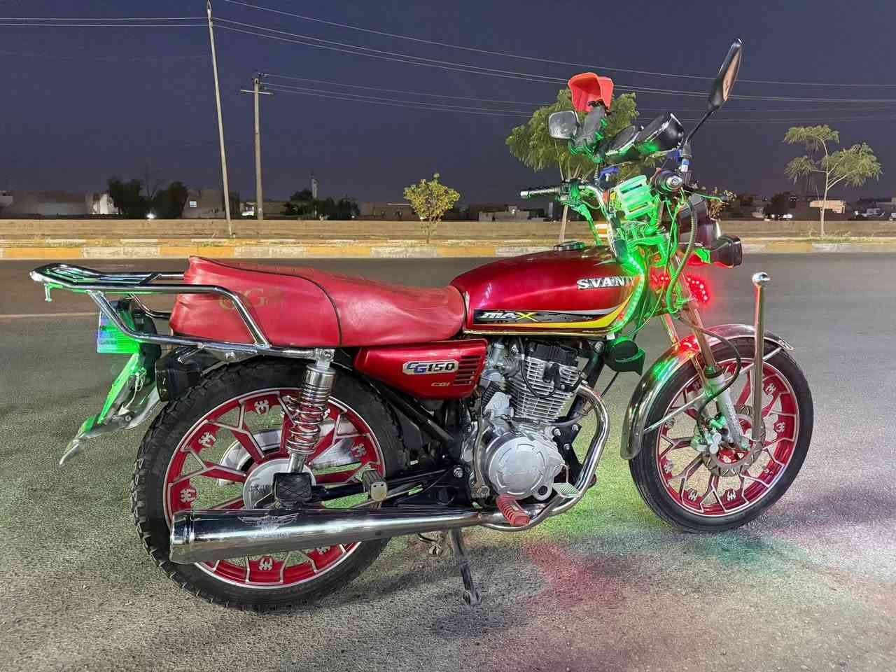 دراجه موديل 2024صفر مابيهه ايعيب سماعات نشرات كهربائيات كله شغاله وياله عدل سعر 625بيها مجال شراي طب خاص او انتصل ***********
