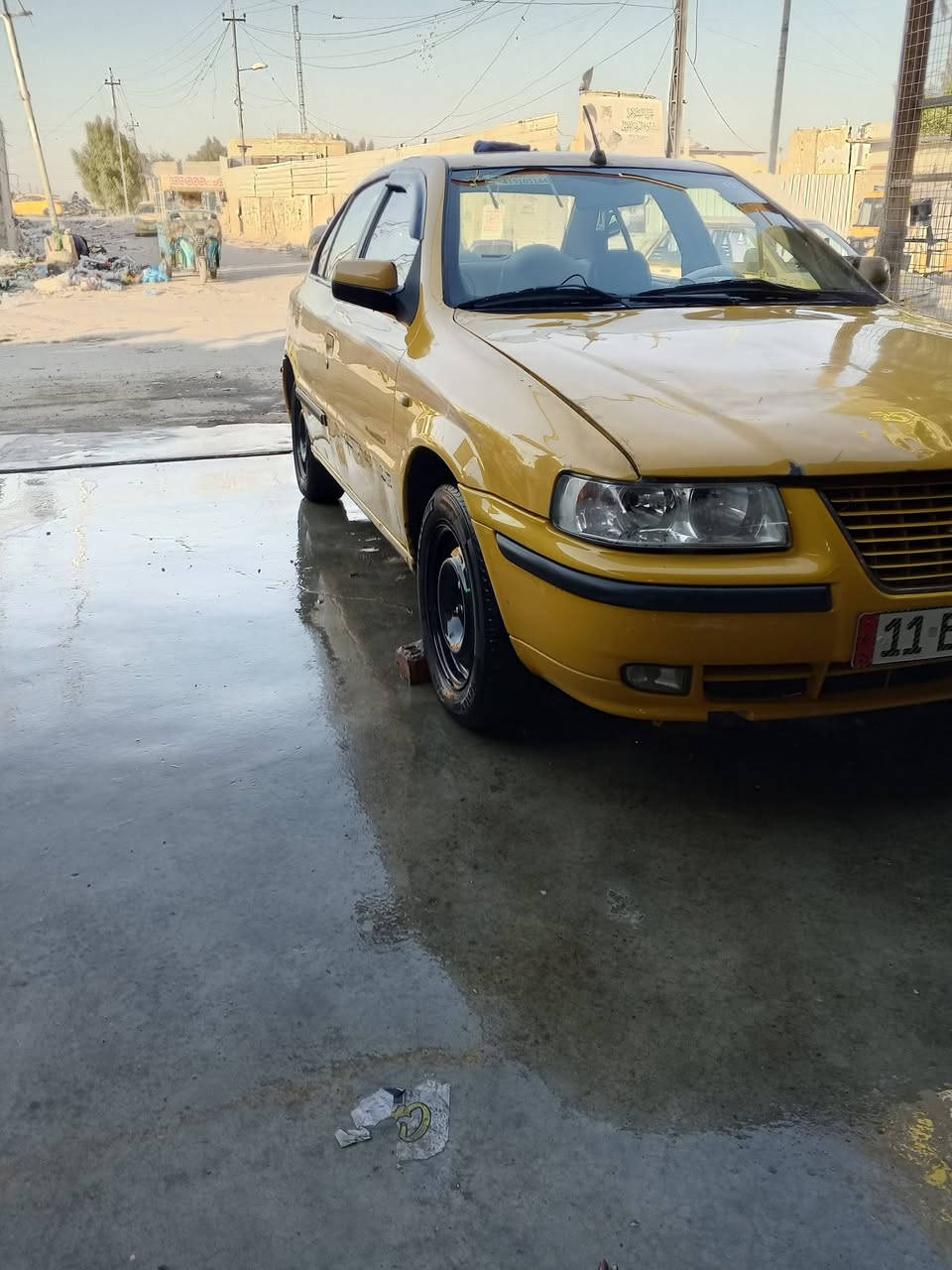 سمند موديل 12 سياره جديده مصفر هزه جديده سنويه بسمي كير مكينه كارتونه صار عام امامي  خلفي تخم تاير جديد كلج جديد باتري جديد تبريد ثلج سكن الشعب *********** ابو الحسن الكعبي
