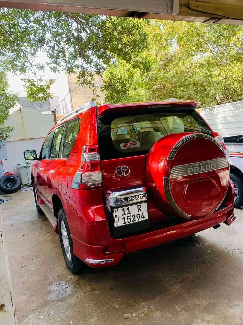 سلام عليكم عندي سياره البيع برادو موديل 2017 رقم بغداد دولي جديده سياره وحلوه مكفول فول فول موصفات عنوان بغداد ولشراي يتصل على رقم ***********
