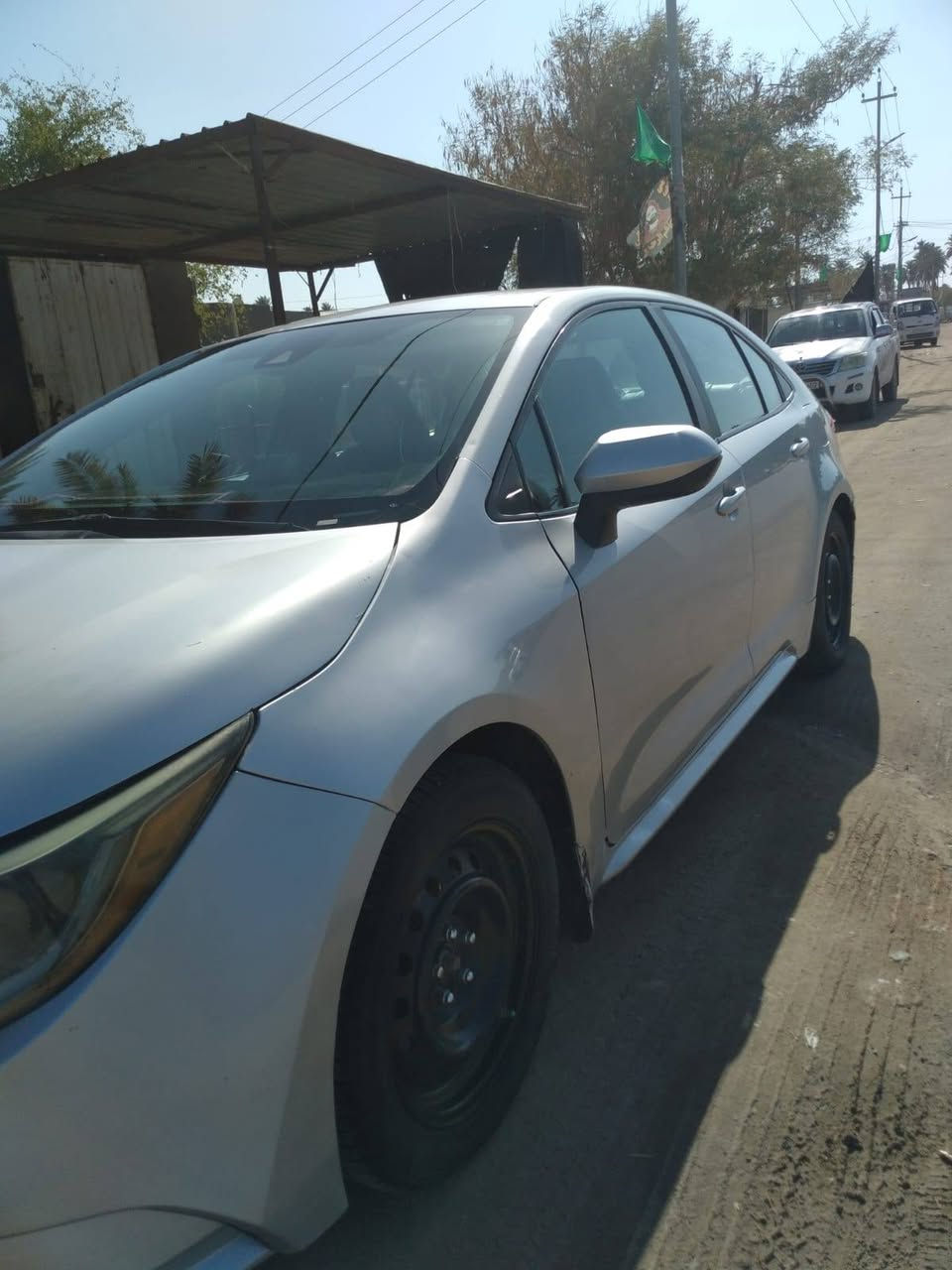 كورلا ٢٠٢٢ رقم بغداد معوقين بيهه صبغ ٣ قطع باب الصدر وبنيد وجاملق ايمن  مكان السيارة كربلاء الحسينية ..السعر ١٣٥ وبيه مجال..للتواصل ***********
