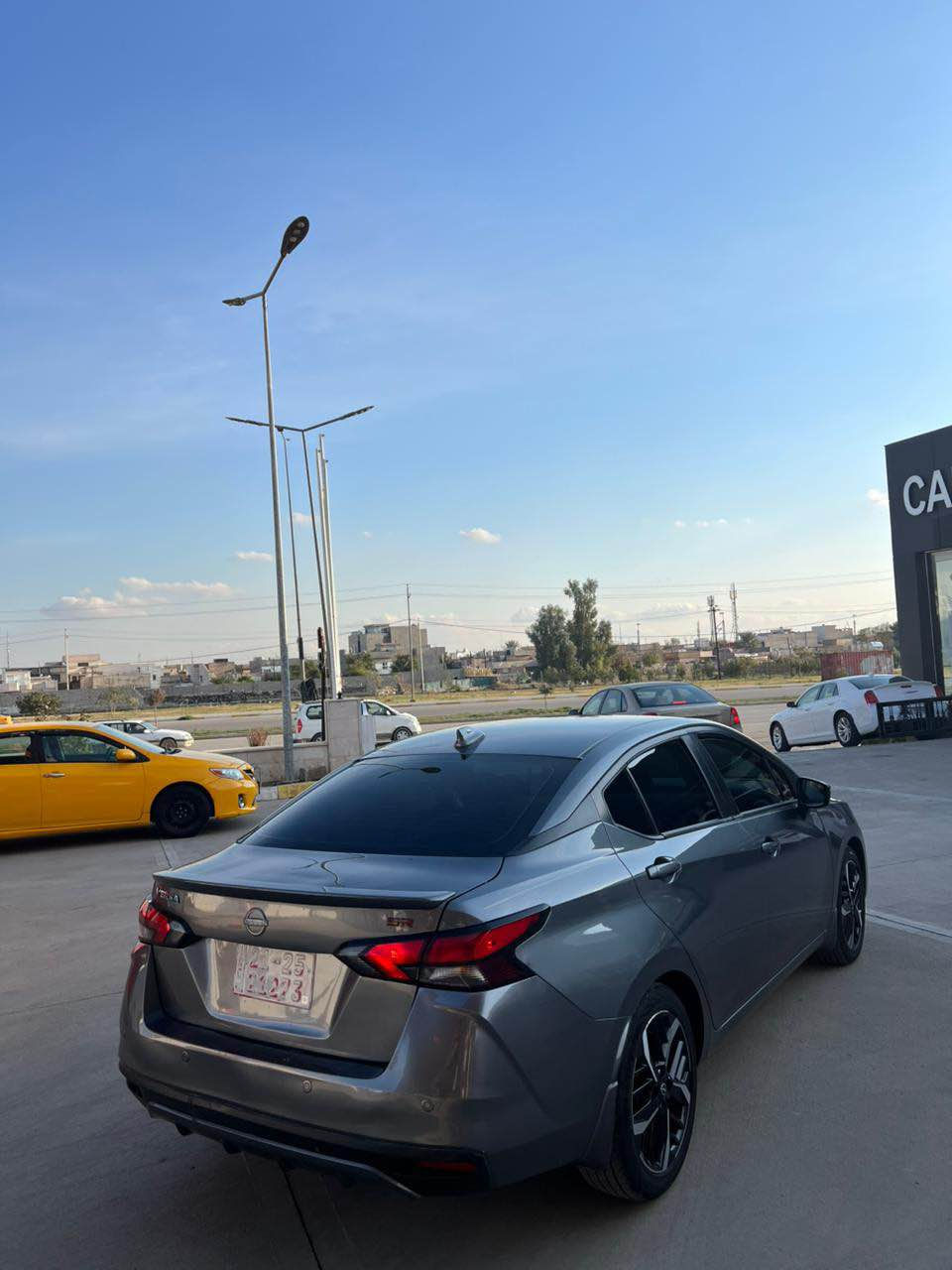 كوردى/ عربى
نيسان فيرسا 2024 SR
مواسةفات/ SR فول مواسةفات بةسمة شغال شاشة ئايباد كاميره ويل كرؤم كوشن هيتةر لايت زينون و LED تةنها نيو قةباخ سنوقى بوياخة بي ئرباگ  كاتى سليمانى 3 مانگى لةگةله بؤ ژماره كردن
نرخ/125
موبايل /***********

عربى/نيسان فيرسا/SR فول موديل 2024 ،بصمه ،شاشه ايباد،كاميرا،ويل كروم،كشنات هيتر،لايتات زنونLED.بدون صبغ فقط صندوق خلفي تحت اللوحه بيه صبغ وبدون اربك
السياره رقم كاتي السليمانيه وبيه مجال 3اشهرللترقيم
السعر125
*********** كركوك, العراق
