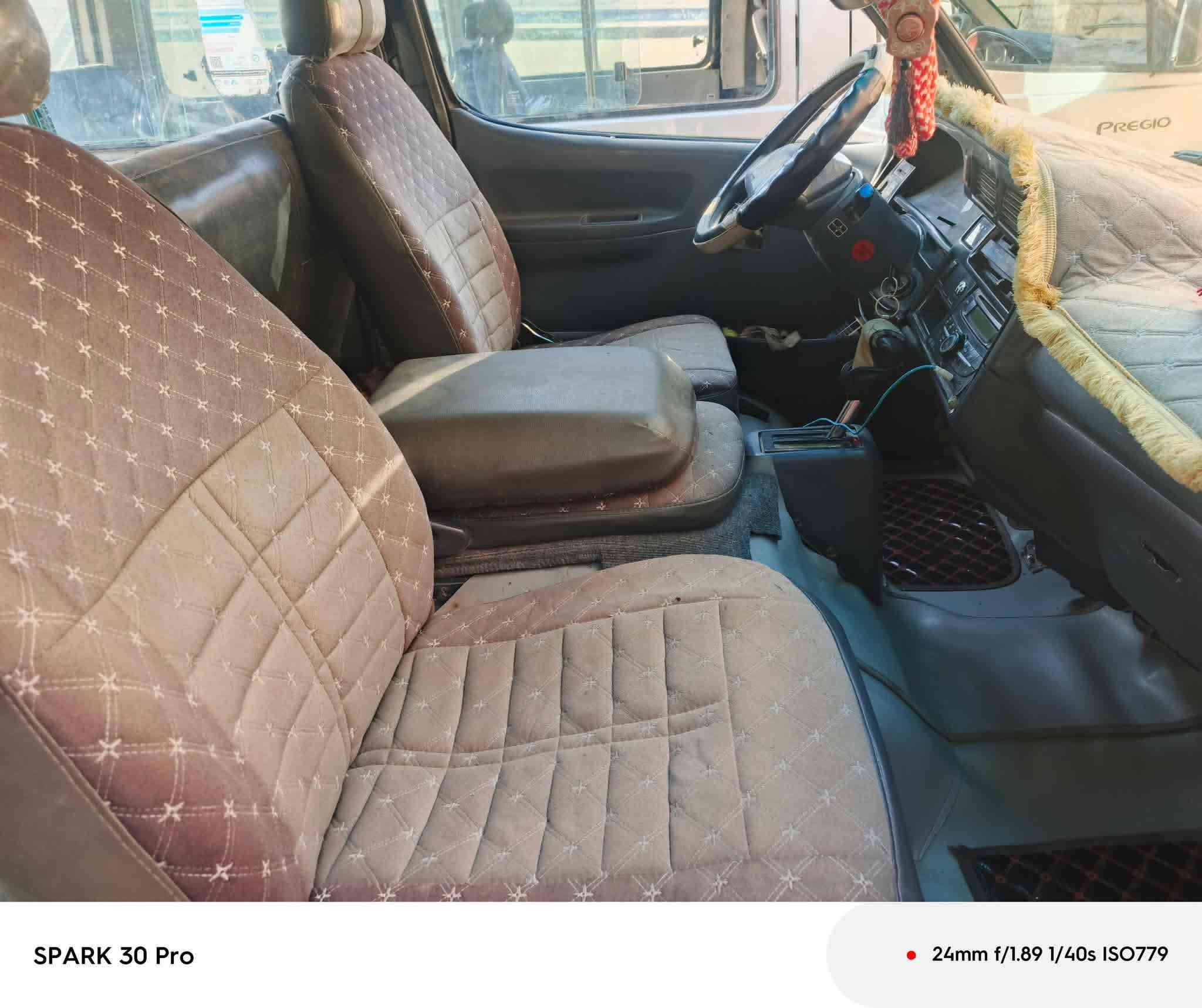 السلام عليكم هايسا 14راكب رقم بغداد سنويه بعدلها شهر وتنفذ مكاني ديالى كير اوتوماتيك محرك بطه 2500 سياره بلاديه بدون صبغ لسعر 65قفلها الاستفسار الاتصال ***********
