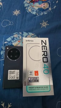 انفينكس زيرو 40 5G ذاكرة 512رامات 8+8 بطارية 5200ملي انبير كاميرات 108...