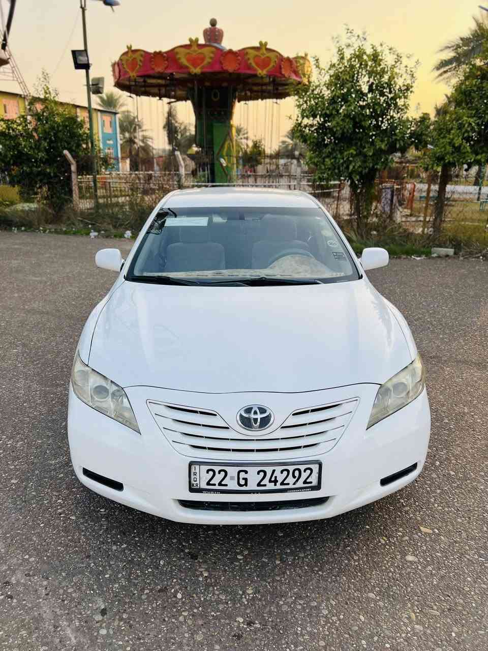 السلام عليكم…للبيـع
-كامري 2009 لون ابيض ثلجي
-وارد امريكي فئة LE
-محرك 4 سلندر 2400 بالشرط
-رقم اربيل دولي سنوية لـ 2030 و هزة جديد
-تخم تاير جديد
-گير بشرط صدر جاهز
-كهربائيات/تدفئه تبريد كله بالشرط
-قطعتين صبغ فقط شرط السونار(بابين جهة السكن)

السـعر (110$)
📍صلاح الدين/الضلوعية
للتواصل
***********
***********
