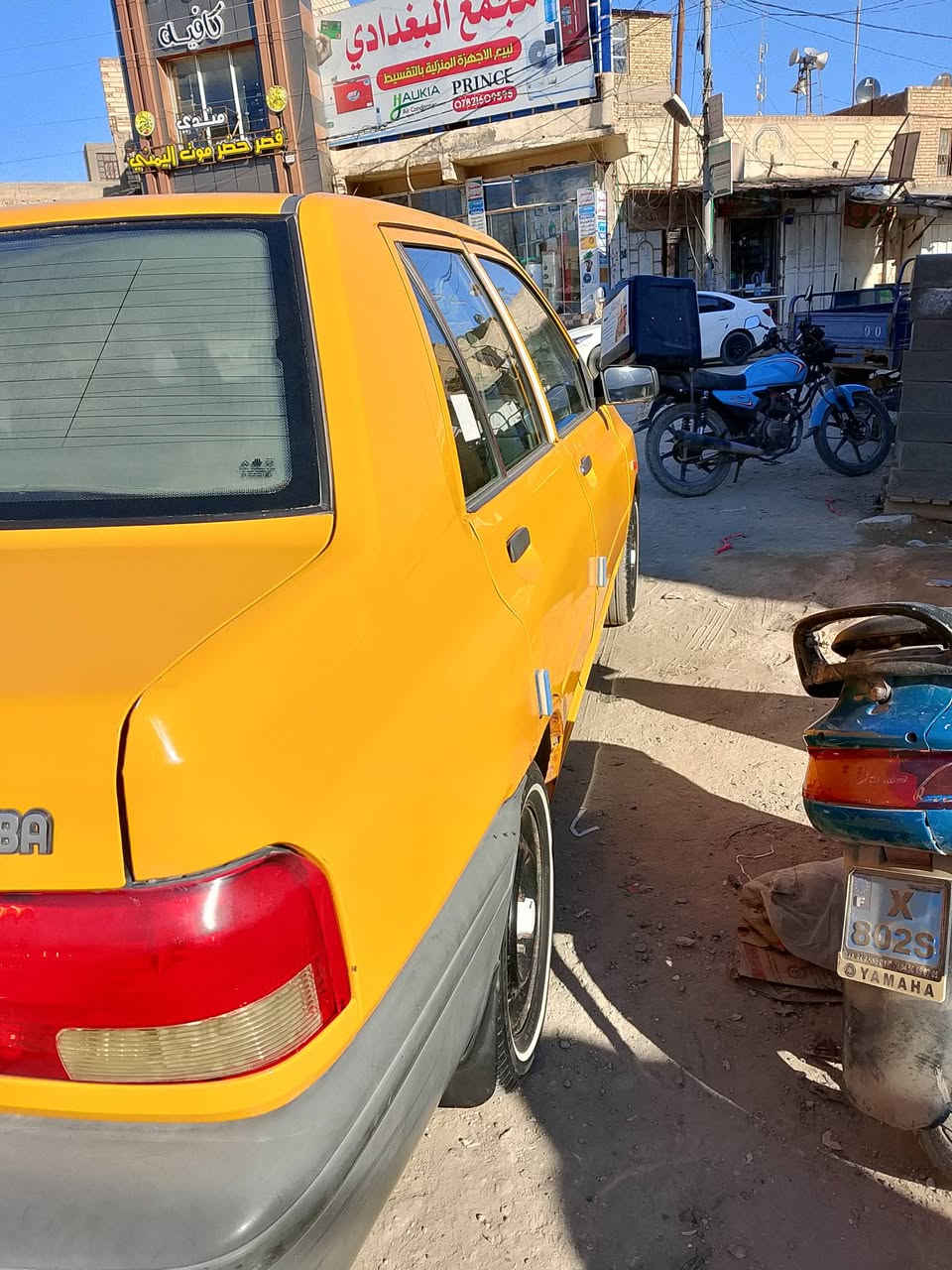 السلام عليكم سياره سايبه موديل 20مكفوله كفاله عامه 
السعر 58 وبيه مجال 
مصفره هيئه وغرامات مامتواجد عالفيس
الاتصال***********
