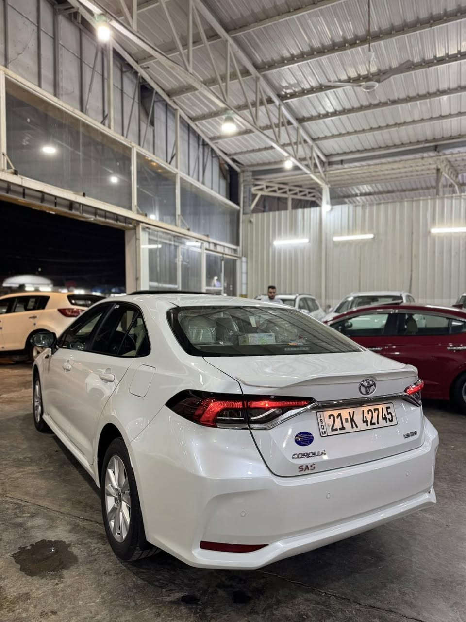 ابدأ رحلتك نحو القيادة المثالية مع معرض الدله للسيارات🚘، حيث الثقة والتفوق يلتقيان في كل تجربة قيادة. نحن نعلم أن السعر والجودة هما عوامل حاسمة في اختيار سيارتك المثالية، ولذلك نقدم لك أسعارًا تنافسية لا تُقاوِم.

الموقع📍: بغداد الكريعات شارع الوقف السني 
للاستفسار :***********
                    او 
***********

اللاستفسار عبر الواتساب ‬

النوع:تويوتا كورلا
الموديل:2025
حجم المحرك:1.8
عداد المسافه:2 الف فقط
خليجي بانزين فقط
كفاله عامه 
المواصفات:
بصمه تشغيل
بصمه ابواب
فتحه سقف 
قطعتين تبريد
شاشه
كامرا 
حساسات360 
عداد دجتل
تحكم ستيرن
مثبت سرعه 
وباقي المواصفات المعروفه
