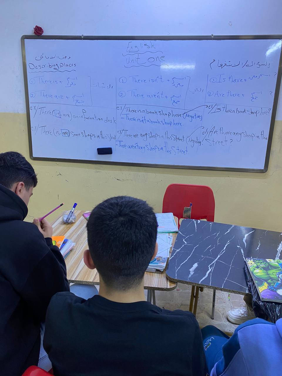 مع اقتراب الامتحانات الوزارية لطلبة السادس الابتدائي والثالث  المتوسط
نعلن عن بدء المراجعة المركزة
محاضرات يومية
مرشحات
حلول جميع الأسئلة الوزارية

ومتابعة يومية للطالب لحرصنا على طلابنا ولضمان نجاحهم وتفوقهم 🌷

للراغبين بالتسجيل 📝 يُرجى مراسلة الصفحة 📧

أو الحضور للمعهد 🏫 الواقع في
📍 الحرية الثالثة / شارع صيدلية الغفاري / القطاع الثاني

⚜️متواجدين جميع  أيام الاسبوع

أو 📞 الإتصال على الرقم 
*********** واتساب 📱

🔴⭕️ يوجد خصم عند التسجيل بأكثر من درس 📚
