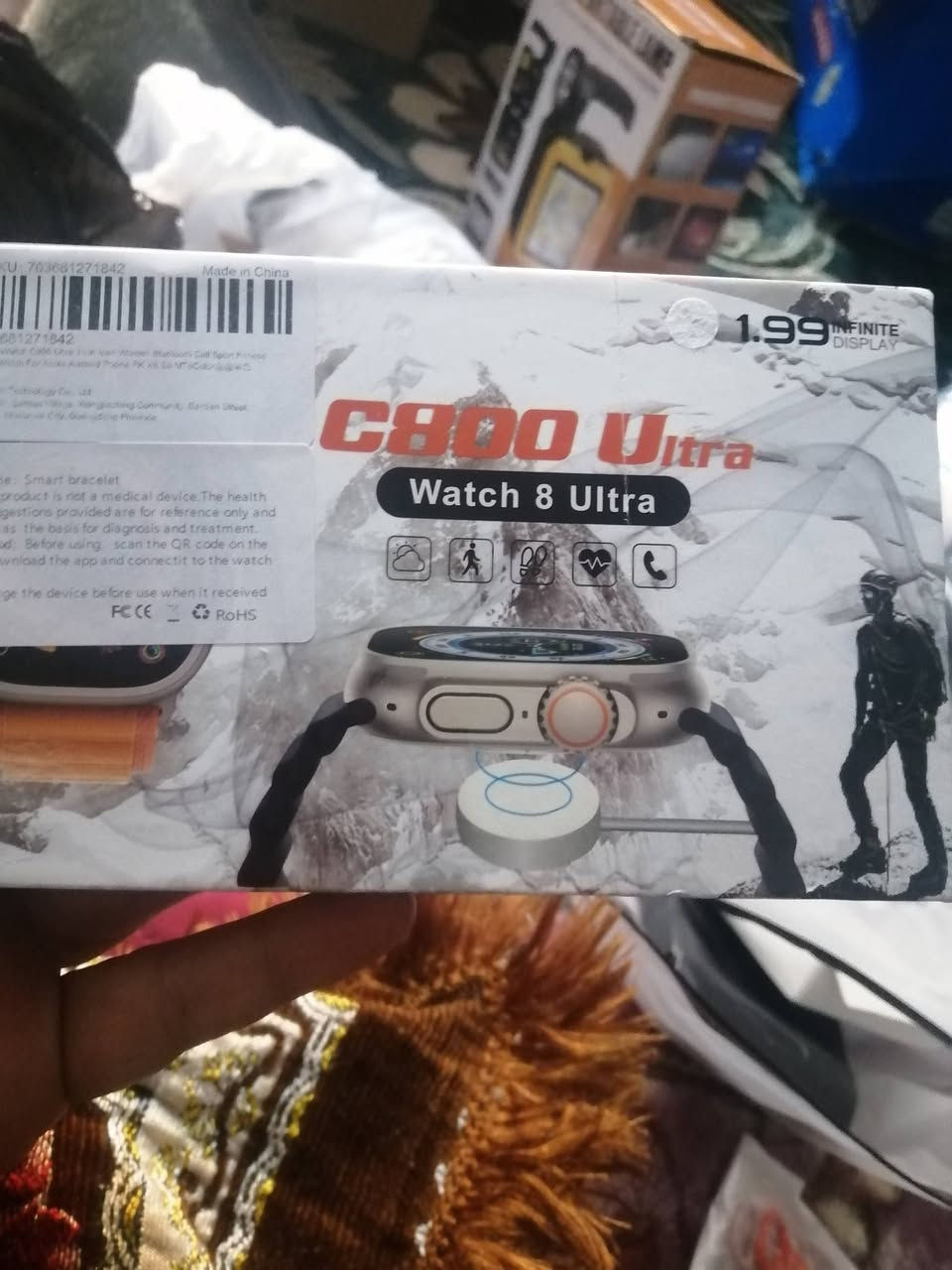 ساعه سمارت جديده ب١٥ ألف بغداد مدينة الصدر قرب مطعم ليمونه


**إذا كنت صاحب هذا الإعلان وتريد حذفه لأي سبب، رجاءا أرسل رسالة إلى الدعم الفني**