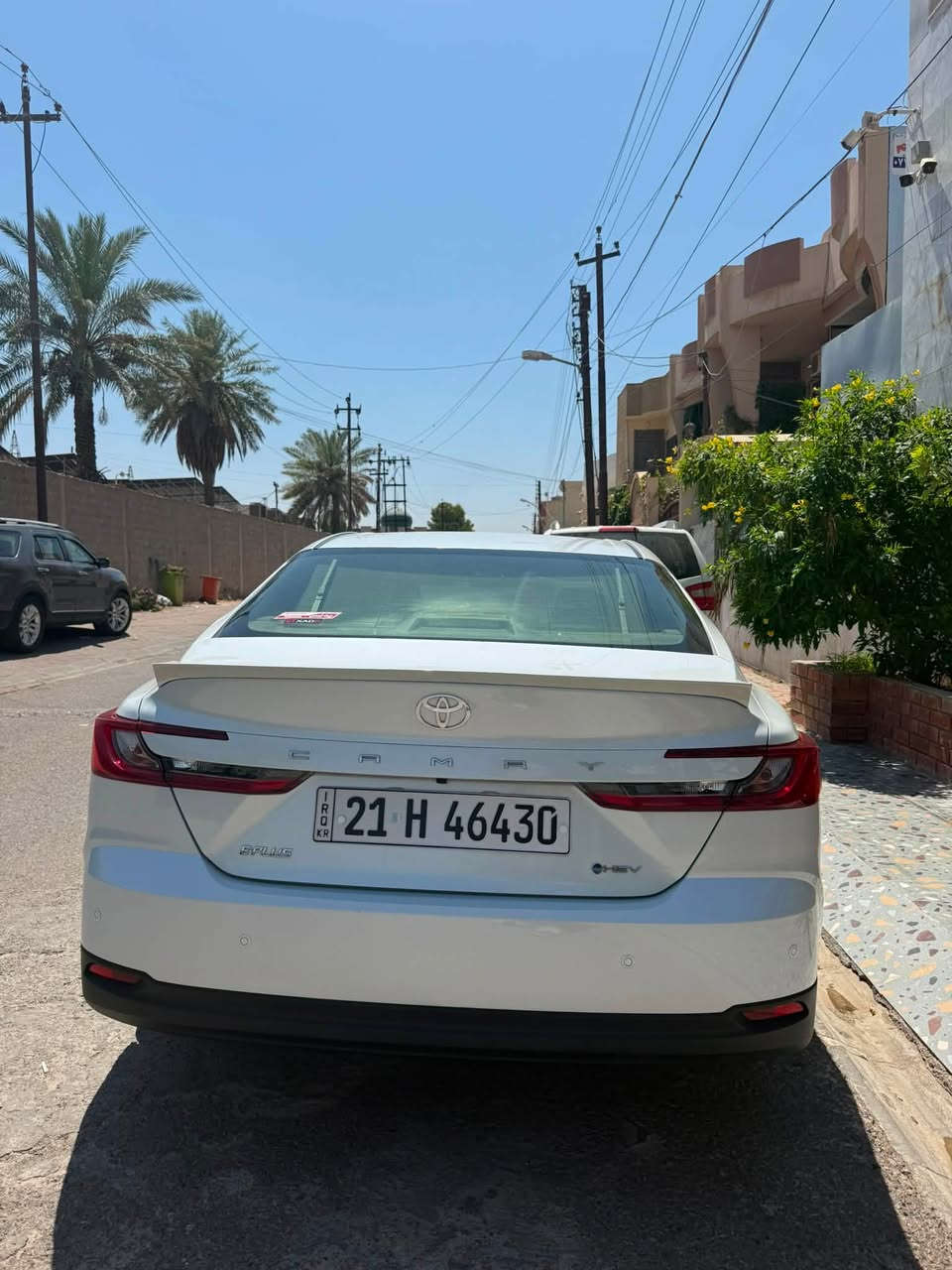 كامري ٢٠٢٥ هايبرد خليجي شركة عبداللطيف
ماشية ٢٦ الف كم مواصفات E-Plus فتحة سقف و په رده بيلاديه 
نظيفة كلين كلشي مابيها مرقم و جاهزة اب اسمي اب شرط تحويل او وكالة رقم سليمانية 
گير و مكينة و كلشي اب شرط 
العنوان: كركوك 
الرقم : *********** 
السعر: 28,080$ و بيها مجال
