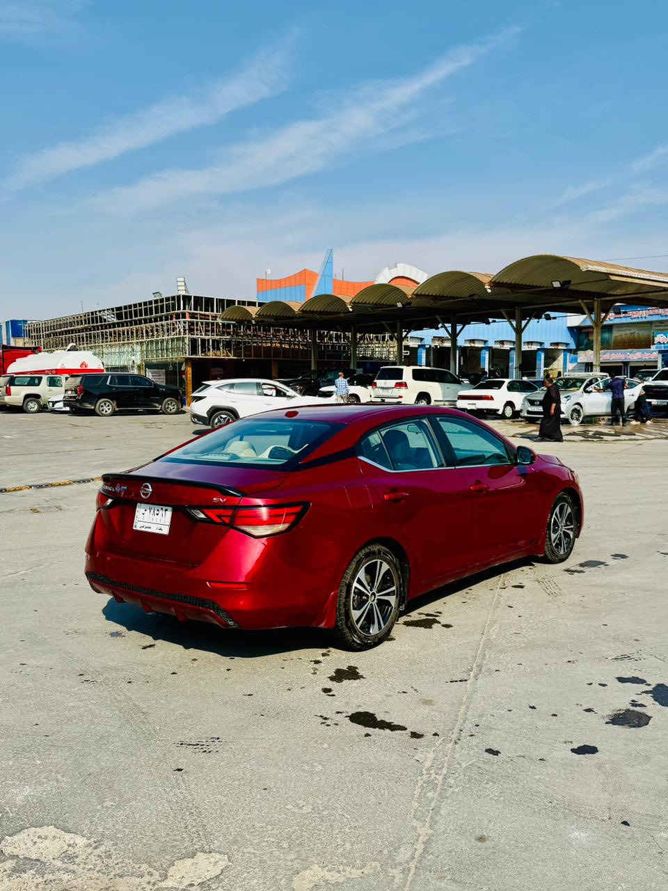 نيسان سنترا مديل 20 لون احمر وارد امريكي جاملغ وبنيد  معوقين SV معروفه بمواصفاتها باقي كم شهر وتصير حره سياره جاهزه كير مكينه حداده جديده طخم تايرات جديد تبريد تدفئه 
رادار امامي وخلفي
 توقف تلقائي يمنع الاصطدام
تشغيل عن بعد 
تحكم ستيرن 
اشاير بالمراي 
منضومه زنون 
بصمه تشغيل 
بصمه ابواب 
مكينه 2000
السعر مناسب جدا اتصل وتدلل 
الـــــرقـــــــم ***********
