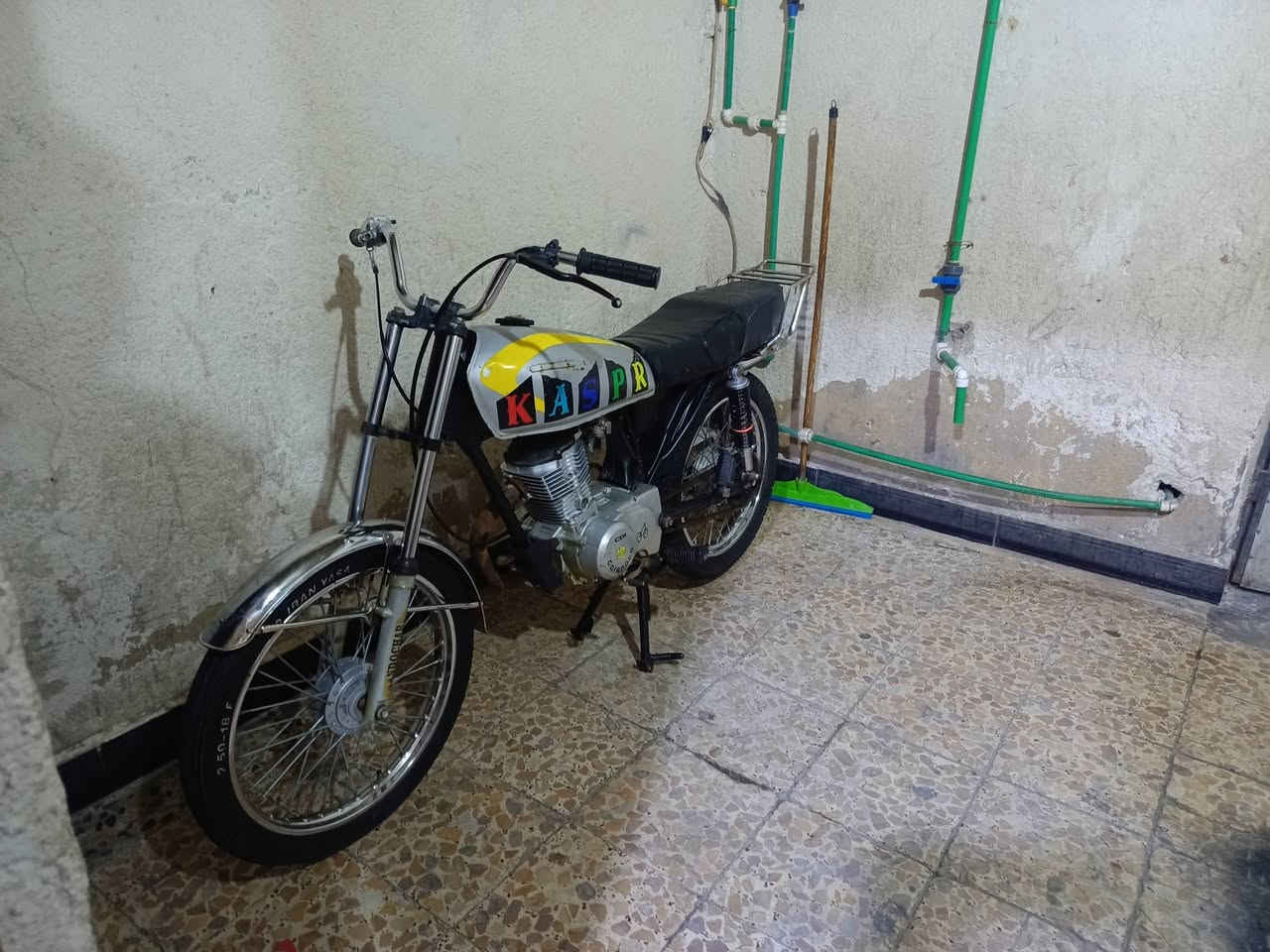 دراجه للبيع نوع الدراجه ايراني مكاني بصره القبله السعر 350😍*********** ادوات
