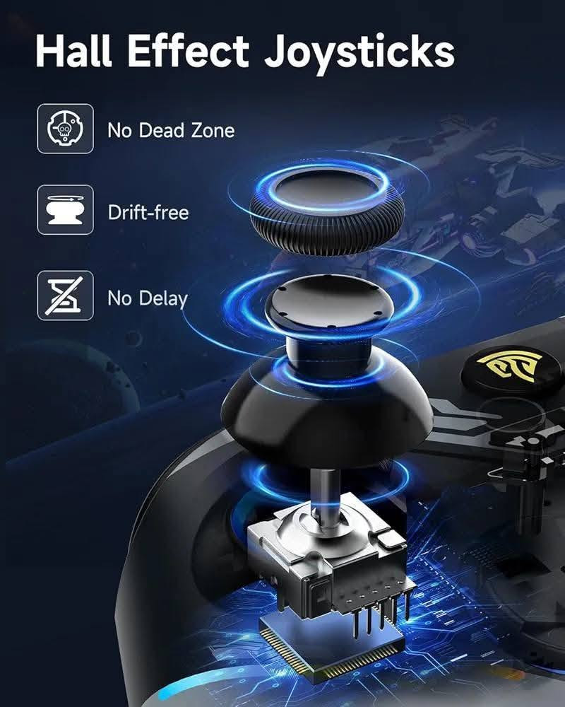 جوستك وايرلس easy SMX X15 🫡🔥
متوافق مع 

PC ✅ windows ✅ Steam deck ✅ Android ✅ ios ✅ Android TV ✅ 

3 مودات للربط وايرلس - بلوتوث - واير  ✅

گير hall effect ✅

أضائه RGB ب7 الوان وبعدة مودات ✅ 

ازرار خلفيه قابله للتخصيص ✅ 

شحن يدوم اكثر من 20 ساعه ✅ 

السعر 30 الف فقط 🫡🔥 

توصيل جميع محافظات العراق 5 الاف 🚙🚗 

للأستفسار والحجز التواصل واتساب 📞 

***********

عنوان المركز : بغداد الحريه الثانيه شارع الحريه الثانيه قرب مكتبه الكراون مقابل صيدليه العنفوان مركز شمس للموبايل

