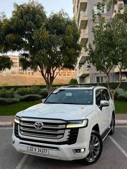 TOYOTA Land cruiser 2022 VXR Twin Turbo
     📦46,000 km   
🔻ارخص سعر بكل العراق
(توین توربوو) VXR 
سعر 748$
☎️***********

‏‎سنة الصنع:2022
‏‎ضمان شركة جيهـان
كل غراض بلادي موجود
٥ كاميرا 
ماشييه 46 الف  كم 
‏‎المواصفات :
- محرك 6 سلندر 3.5L توربوو
‏‎- فتحة سقف ( سلايد ) 
-٣ شاشات 
- شاشات ترفيه خلفية
‏‎- مقاعد جلد 
‏‎- مقاعد كهربائية 
- مقاعد امامية تبريد 
- ⁠تبريد وتدفئة امامي خلفي 
‏‎- بصمة الابواب 
‏‎- صندوق كهربائي
‏‎- مصابيح LED و زينون
-7 راكب 
-شحن واير ليس 
-حساس امامي خلفي 
‏‎- حجم العجلات 20 inch 
مكفول كفاله عام كلشي مابيها بل باكيت

مكفولة كفالة عامة من الدعامية إلى الدعامية
‏‎ بدون صبخ .بدون بارد  ،بدون رصعات ،بدون حتى شخط
‏‎دعاميات هم بدون صبغ ،رمل مابي ،لحية بدون صبخ ..بقية كلها بشرط

محرك كير بشرط مامفتوح
‏‎سيارة حيل نظيفة كلشي عل بلاد لوك
‏‎سنوية زنكة كلشي جديد مدفوع لـ2029
‏‎باسمي السنوية بشرط تحويل و خرامة 
‏‎سيارة مابيـها دينار مصرف كامل من كل نواحي
رقم شيمالي 

نفسي يوم /تحويل و وكالة حاظر 
مكانك /داخل سليماني

☎️*********** السليمانية
