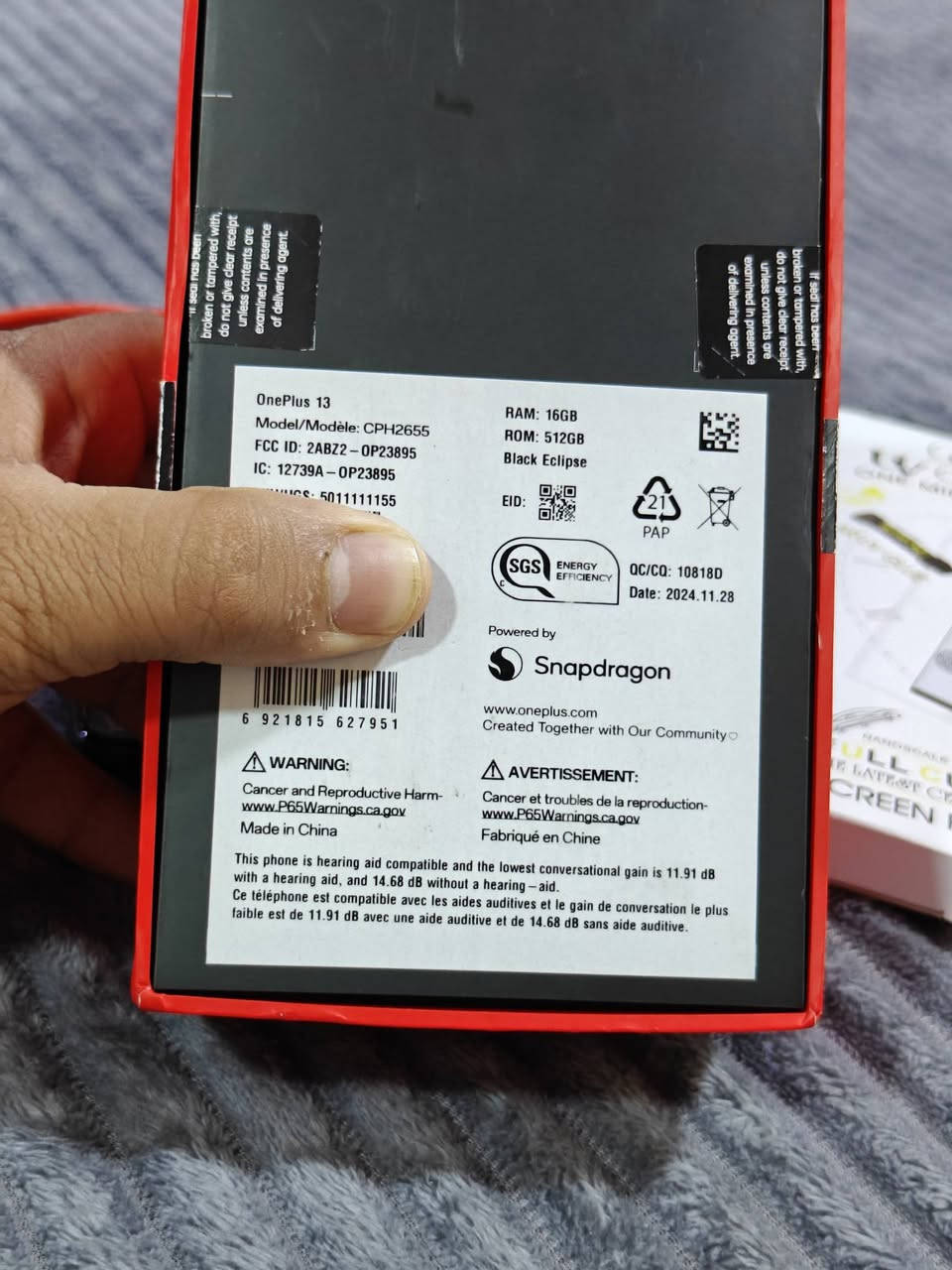 وان بلص 13نسخة عالمية uk نضافة 100 بطارية 99 معالج 8 اليت ذاكرة 512 عشوائية 16+12 بدعم esim + دبل خط يدعم تحديث هوائي شحن 100واط بطارية 6000 سليكون
السعر 875 الف
البصرة ***********
