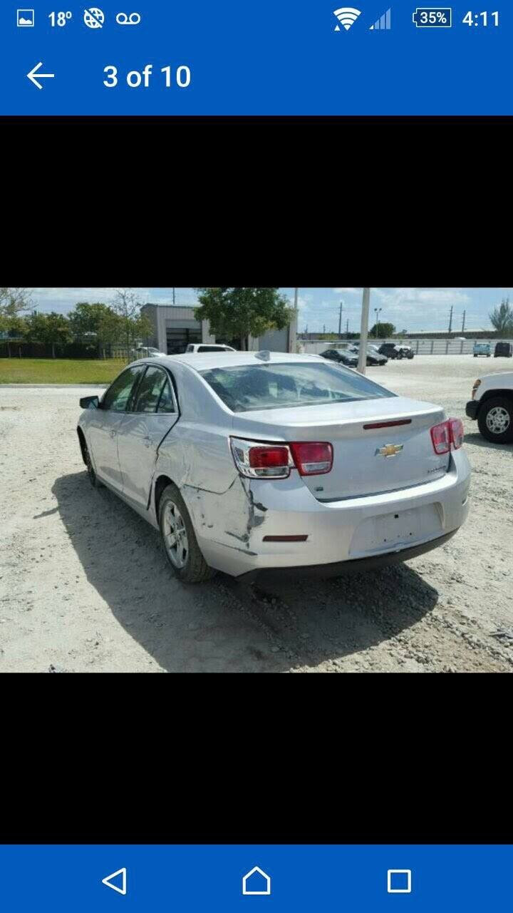 السلام عليكم 
ماليبو 2016 وارد امريكي 
محرك 2.5 ماشية 170الف كم
محرك وكير وتبريد مكفول
ضرباتها مال امريكا وبالعراق بالصور 
السعر 75


**إذا كنت صاحب هذا الإعلان وتريد حذفه لأي سبب، رجاءا أرسل رسالة إلى الدعم الفني**