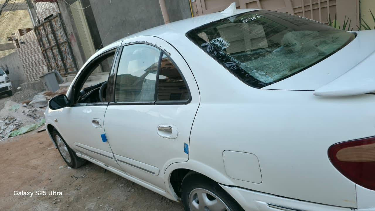 نيسان صني 2001 يسره بلادي جاهزه السيارة ماعايزة شي كير مكينه حدادية تبريد كله مكفول السيارة معمره مصبوغة جمالية بدون ضربة قوية رقمه نجف وراعيها يمي بالنجف سعر 55$
***********
