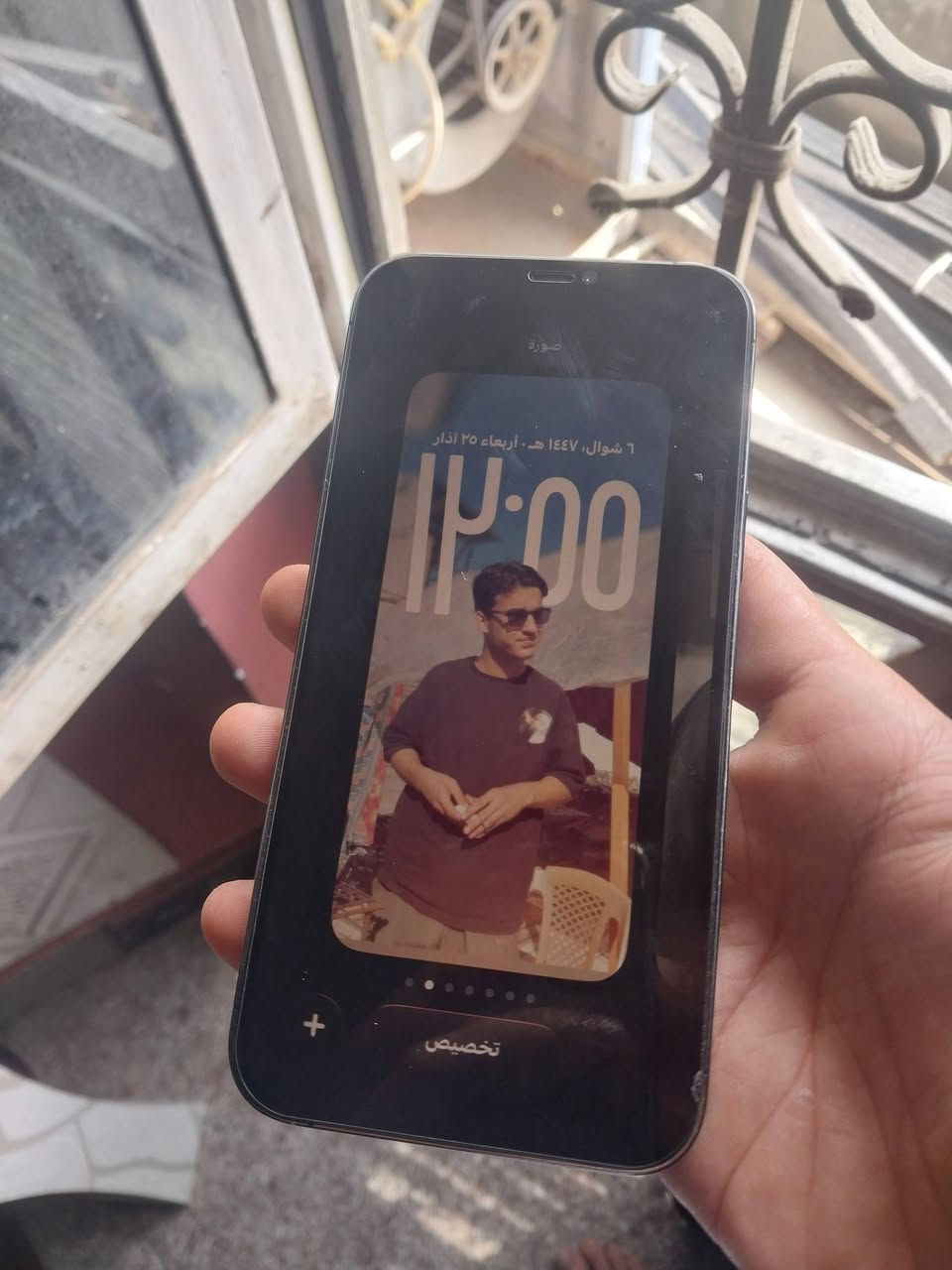 سلام عليكم  ١٢برو ماكس البيع ذاكره ٢٥٦ بطاريه خدمه 79 مبدل شاشه وفيس ايدي واكف ولباقي كله شغال كامره صوت اتصال كله مكفول سعر300 مكان بغداد عبيدي ***********
