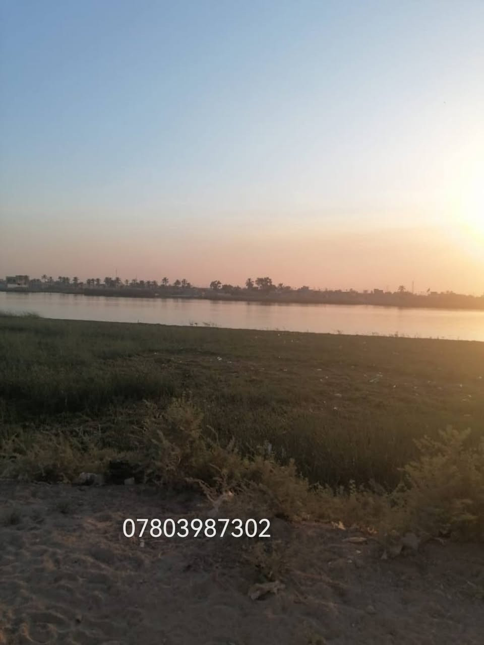 قطع 200م في البصره شط العرب َمقابل ميناء المعقل ملك صرف طابو زراعي خارج حرم الكورنيش السعر49 مدفونه درجه اولى وايضا توجد قطع غير مدفونه بسعر45 واتساب ***********
***********
